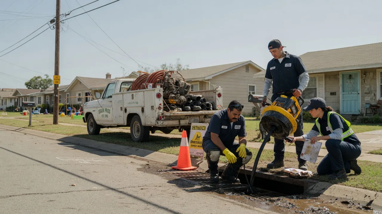 Drain Cleaning in Reagan, TX near me